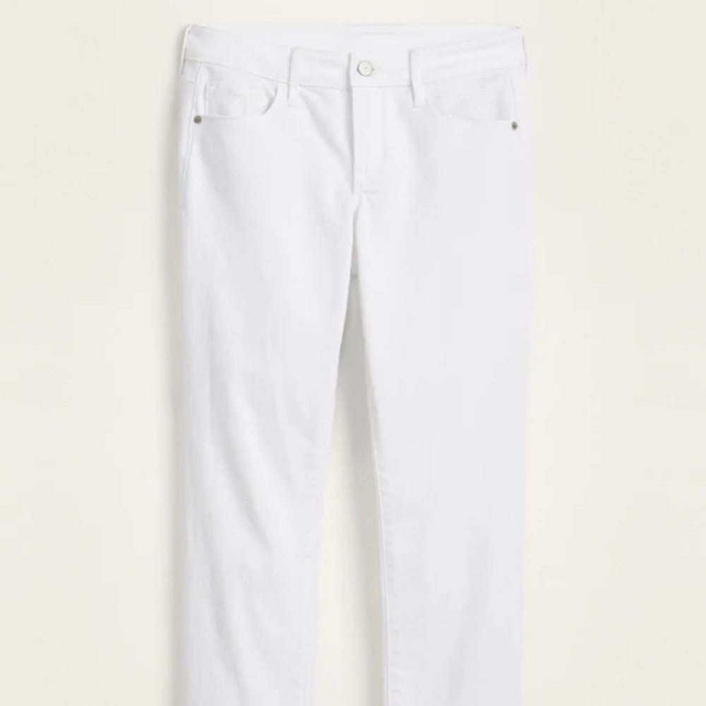White Jeans cropped